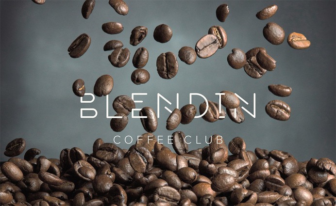 Blend In Coffee Club Logo #coffee #branding #logo #design