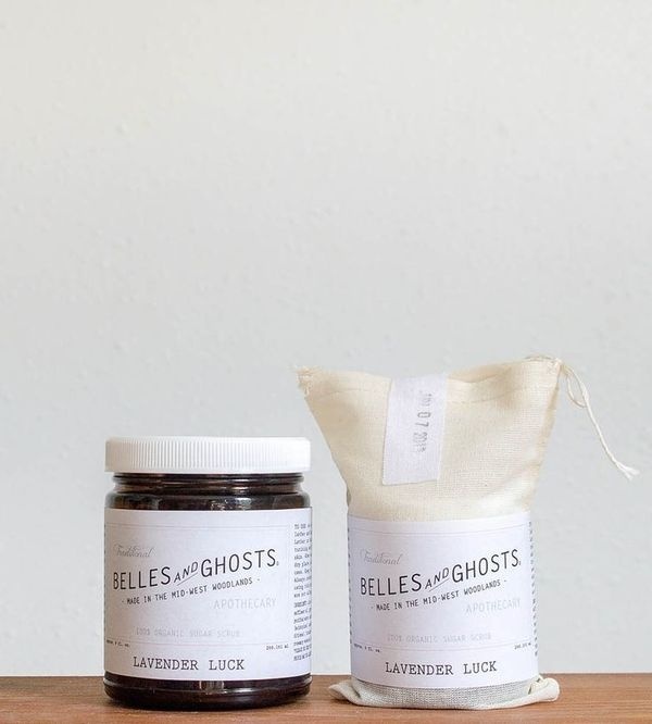 Organic Lavender Luck Bath Sugar #design #package