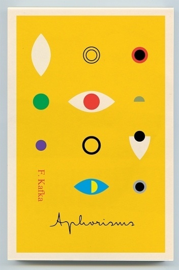 Creative Review - Covering Kafka with colour #design #graphic #book #cover #kafka