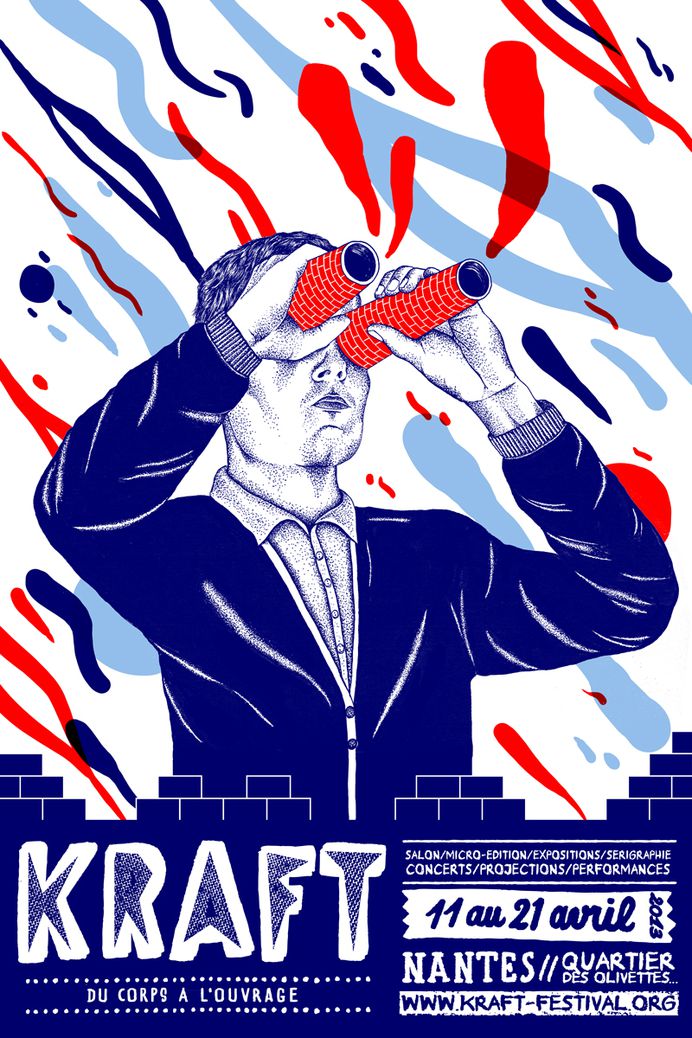 Communication Poster of the KRAFT Festival N ° 1