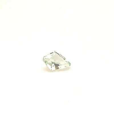 Aquamarine kite cut 0.76 ct 8.33mm X 6.18mm