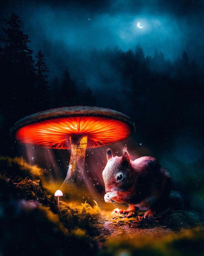 Dreamlike and Magical Photo Manipulations by Nick Asphodel