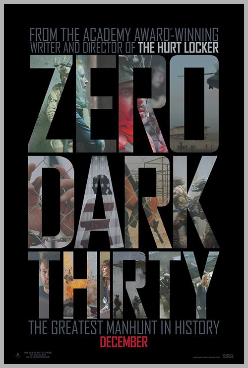 Zero Dark Thirty Poster Design