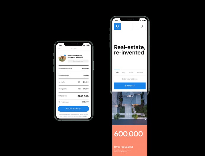 Opendoor.com website concepts by Nicolas Solerieu on Behance