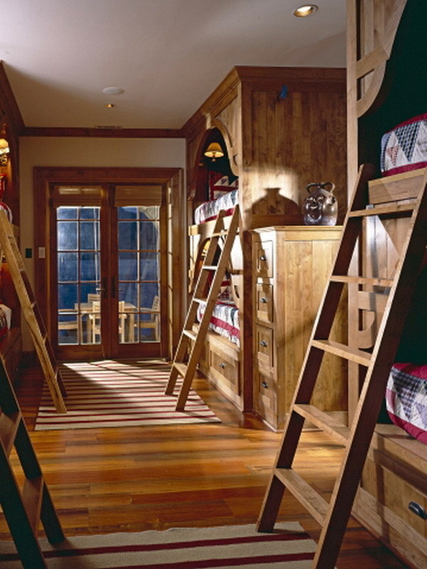 30+ Beautiful Bunk Room Ideas for Kids #kids #bedroom #bunk #room