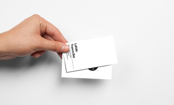 Lafolie Trance Bar. on Behance #business #branding #bar #stationery #music #logo #cards