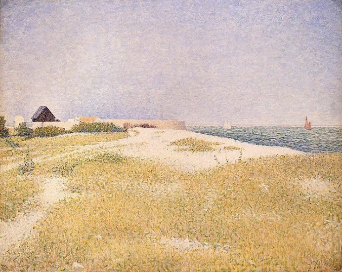 George Seurat, View of Fort Samson, 1885