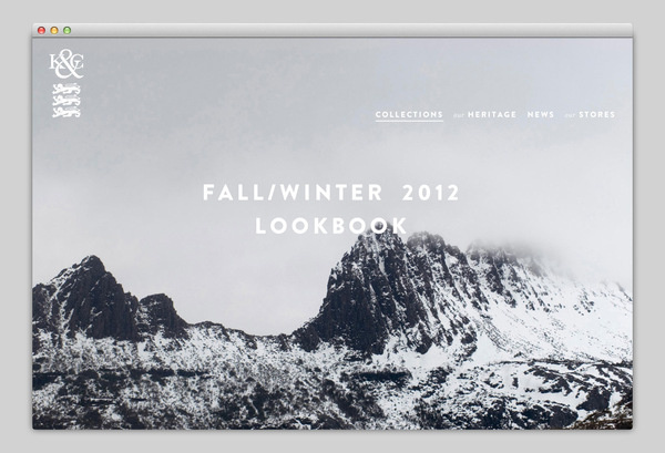 Kent & Curwen #website #layout #design #web