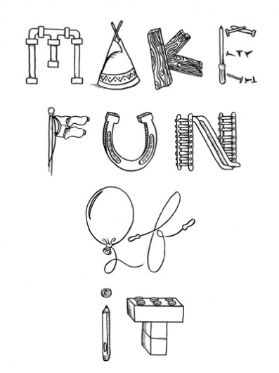 Christian Soulliere | Tumblr #print #letterforms #drawn #written #type #hand #humor #typography