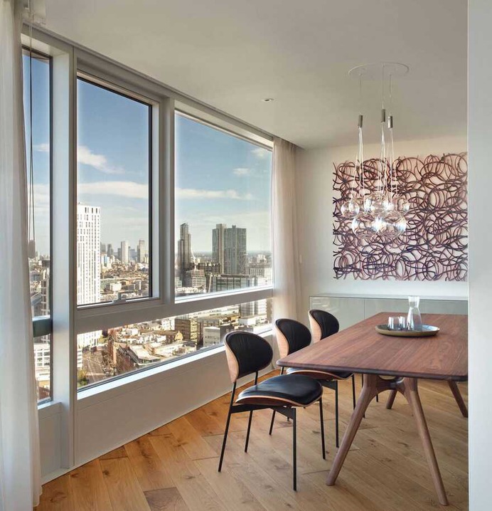 dining room, London / WOMO Architects