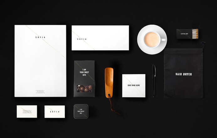 Corporate stationery, Sofia Barcelona. morillas branding on Behance