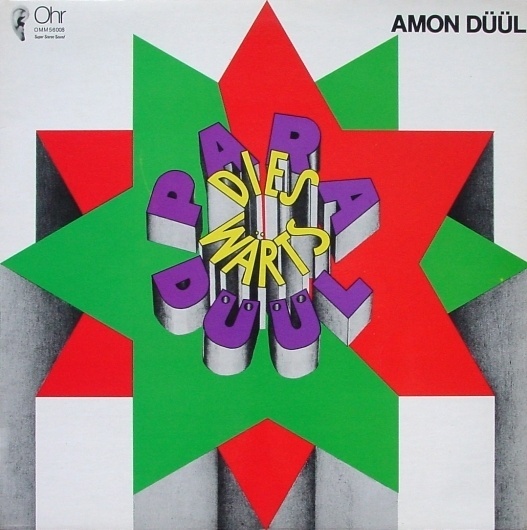 All sizes | Amon Düül | Paradieswärts Düül | Flickr - Photo Sharing! #album cover #hand drawn type