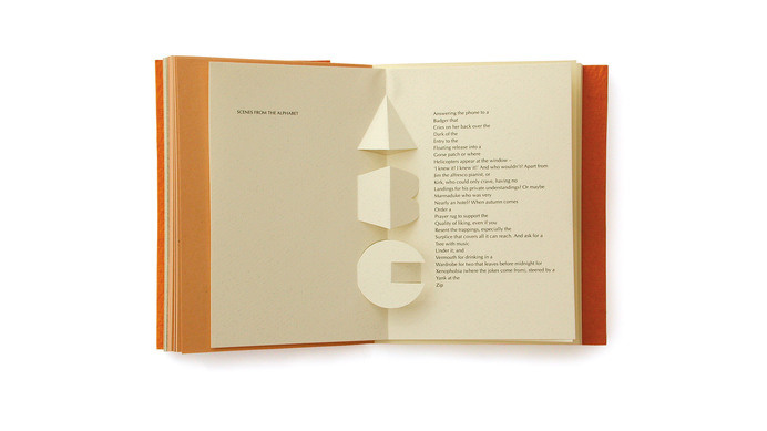 Ron King, The Looking Book, Circle Press | Thomas Manss & Company #pop-up #design #book #typography