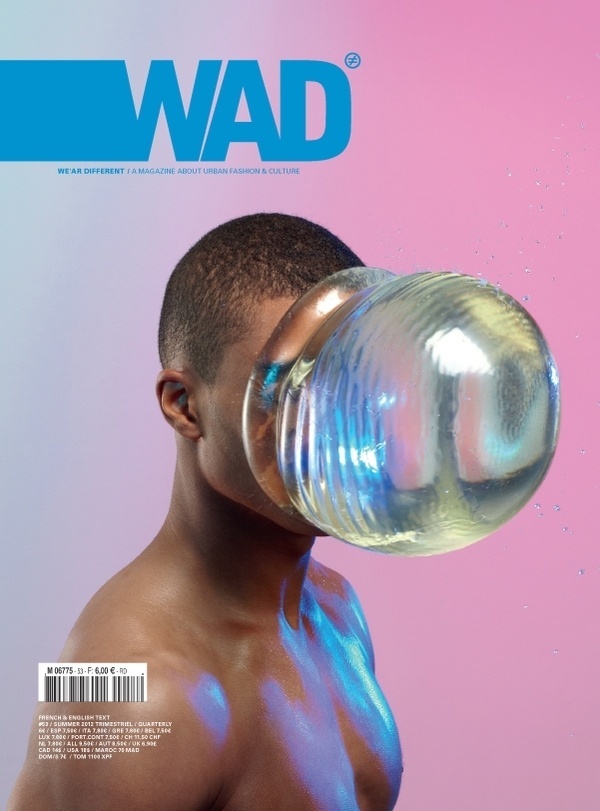 Art Direction of WAD magazine on the Behance Network #cover #design #graphic
