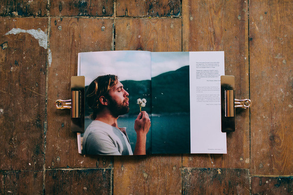 Issue Two of The Quarterly #page #chalard #maud #design #journal #publication #spread #double #editorial