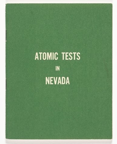 SFMOMA | United States Atomic Energy Commission | Atomic Tests in Nevada