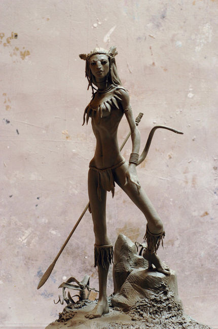 Neytiri.jpg (image) #neytiri #sculpture #avatar