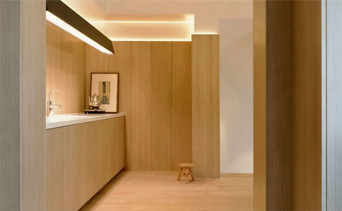 Scandinavian-Inspired Ambiance with Natural Materials Composition in Beijing - InteriorZine