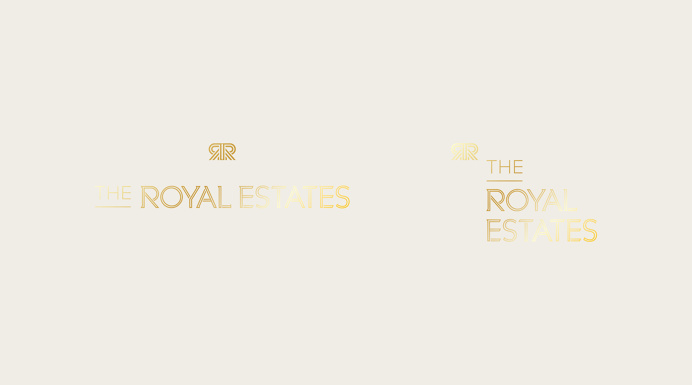 The Royal Estates Logotype