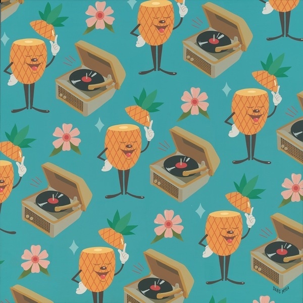 Dabs Myla Thinkspace Pow Wow #pineapple #pattern
