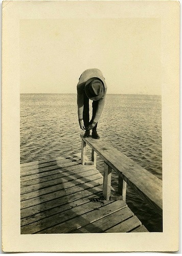 Photo Anonymous picture . in front of . grab from... - lacremedence #photography #vintage
