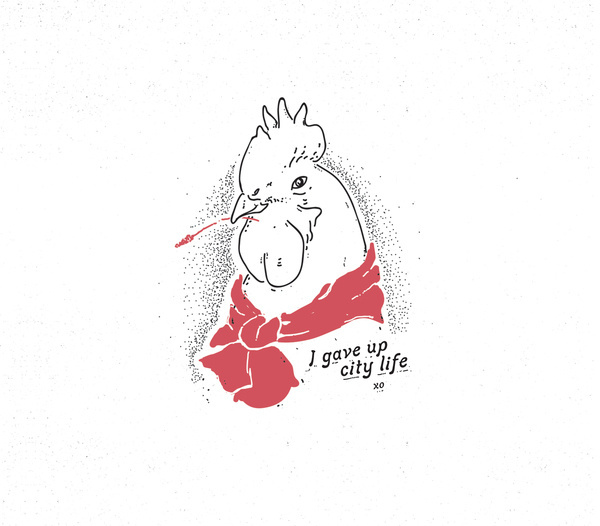 Fine Chicken ~ Mr Kyle Mac #line #kyle #illustration #mr #chicken #drawing #sketch #mac