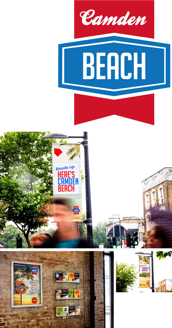 Roundhouse xe2x80x94 Camden Beach #logo #sun #summer #signage #fun