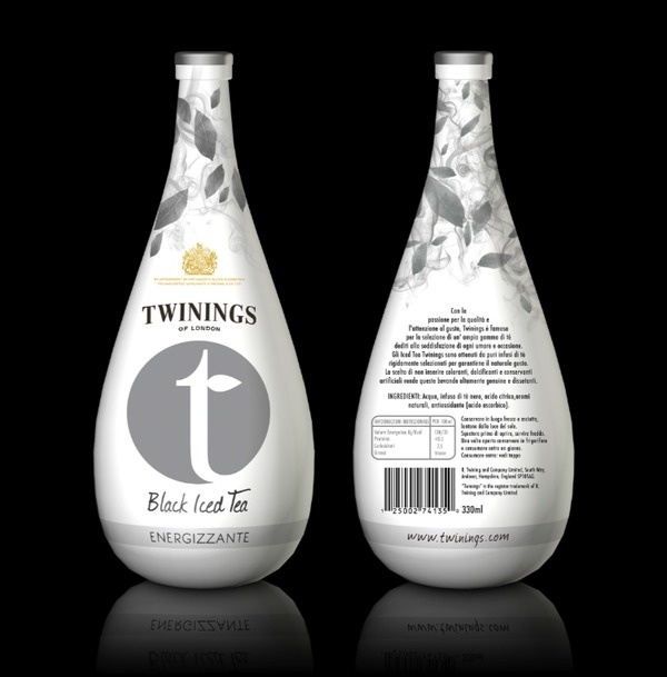 Twinings Iced T - Degree Project - Package Design #white #bottle #packaging #caselli #fresh #design #iced #twinings #tea #pack #anna #package