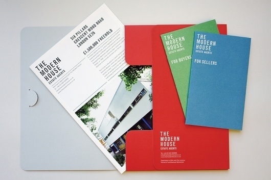 Hyperkit - The Modern House #print #colour #identity #hyperkit