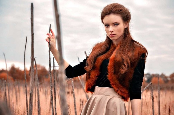 Stunning Redhead Portraits by Vitaliy Zubchevskiy