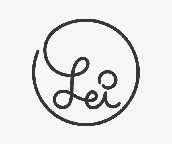 A fine line logo example. #line #design #graphic