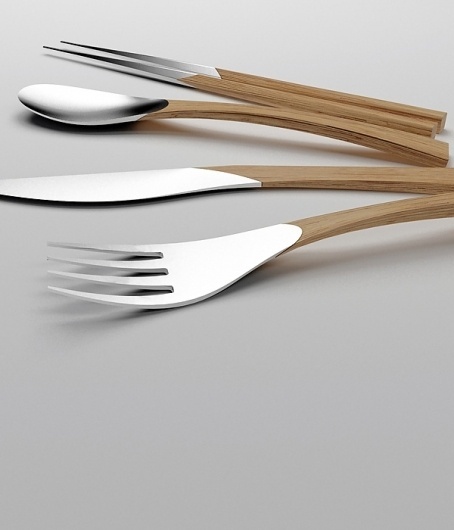 natural #cutlery #spoon #design #knife #fork