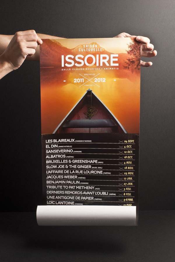 ClientÂ :Â VILLE D'ISSOIRE #layout #poster