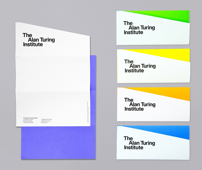 New Logo and Identity for The Alan Turin Institute by Red&White