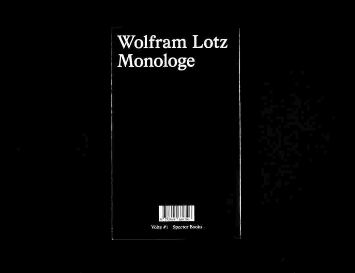 Monologe | Spector Books