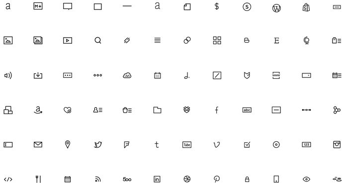 Squarespace Iconography by Ryan Quintal — #icon #icons #icondesign #iconset #iconography #iconic #picto #pictogram #pictograms #symbol #sign #zeichensystem #piktogramm #geometric #minimal #graphicdesign #mark #enblem #grid #icongrid #gridsystem #iconmanual #manual