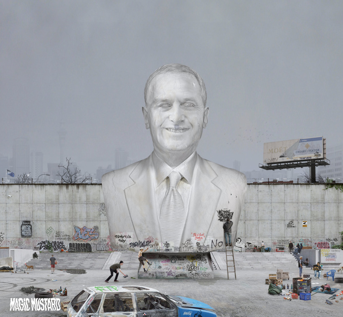 Magic Mustard #magicmustard #political #artwork #composite #collage #illustration
