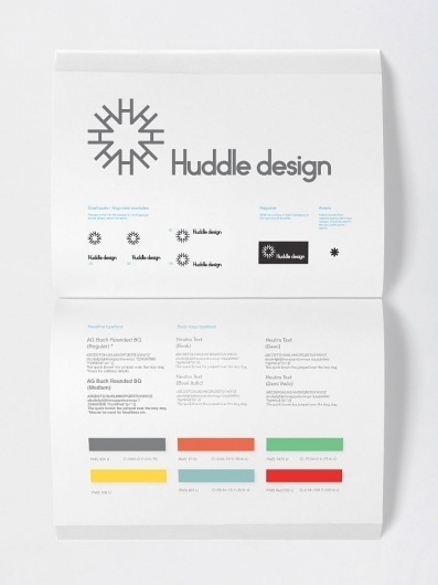 Huddle design - Projects - A Friend Of Mine #style #guidelines #branding #guide