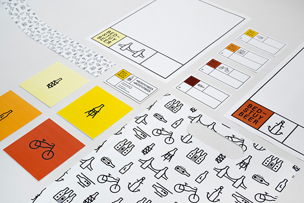 Bed-Stuy Beer by Gustav Karlsson #beer #ny #branding