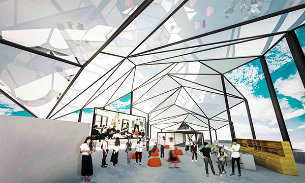 The Roof Deck Flash Forward School of Architecture on Behance #project #architect #school #architecture #work