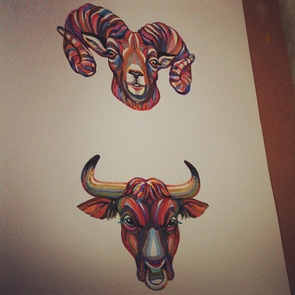 @catfly Kate Shapiro #horoscope #illustration #drawing #art