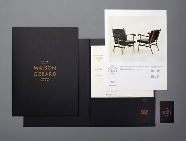 lovely stationery maison gerard 3 #print #branding #stationery
