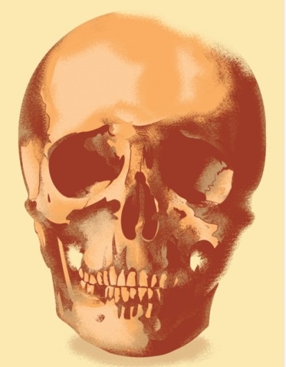 If life hands you melons; you may be dyslexic #illustration #design #vintage #skull