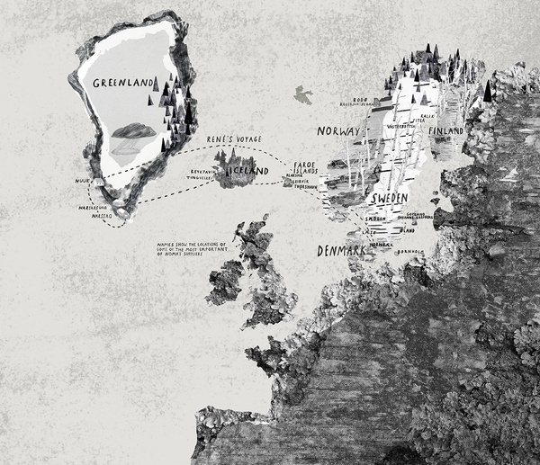 NOMA Phaidon www.hannahwarren.com #map