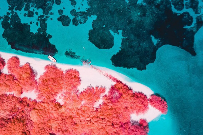 The Maldives Infraland: Drone Photography by Paolo Pettigiani