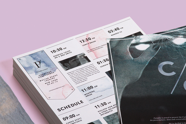 Curators Conference Branding Identity | RoAndCo Studio #design #graphic #identity