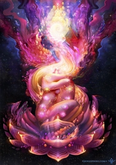 Amazing New Visionary Art by Geoglyphiks #digital #enlightenment #painting #art #geoglyphiks