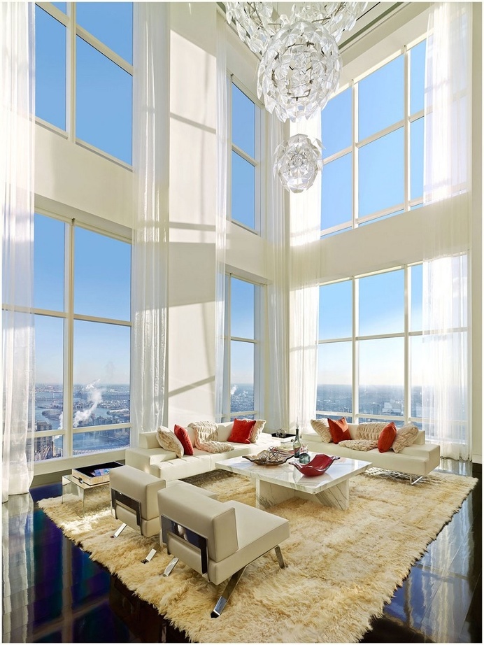 This 72-Floor Penthouse Has a 360-Degree Views of New York City