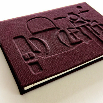 BIKE, hand-made notebook, journal. Find out more here: www.etsy.com/shop/TandemDesignsShop #notebook #handmade