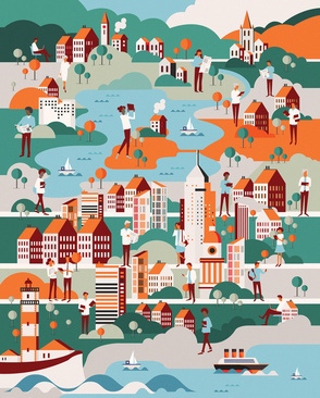 Illustration by Neil Stevens #illustration